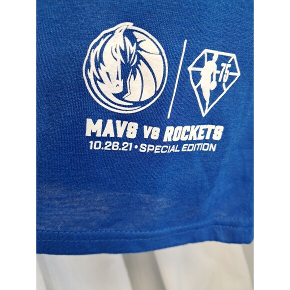 Luka Doncic #77 10.26.21 Mavericks vs Rockets Limited Edition Game Day Shirt XL - Picture 3 of 7